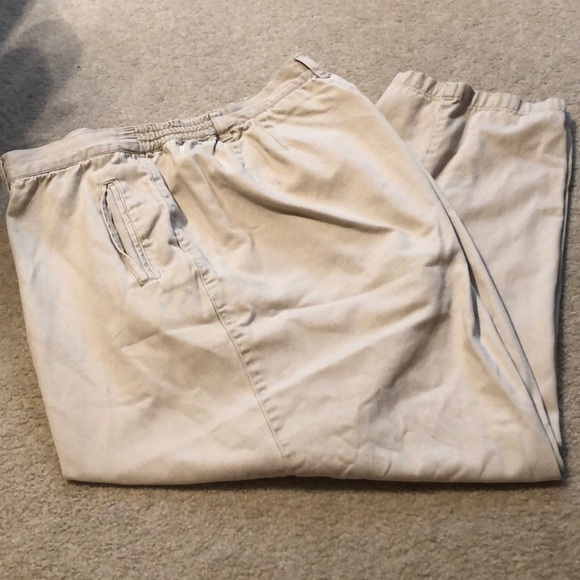 size 22 khaki pants